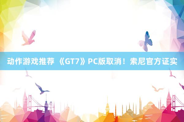 动作游戏推荐 《GT7》PC版取消！索尼官方证实